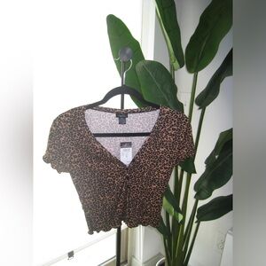 Cheetah/Leopard top